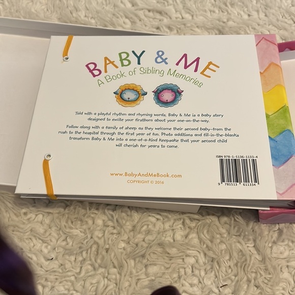 50% off w like Baby & me memories new baby NIB - Picture 6 of 7